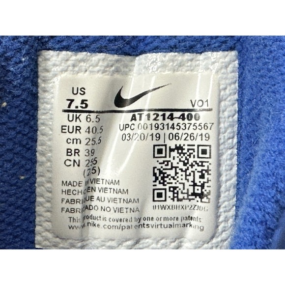 Nike Mamba Focus TB AT1214-400 Blue Basketball Shoes Sneakers Mens Size 7.5 main image 6
